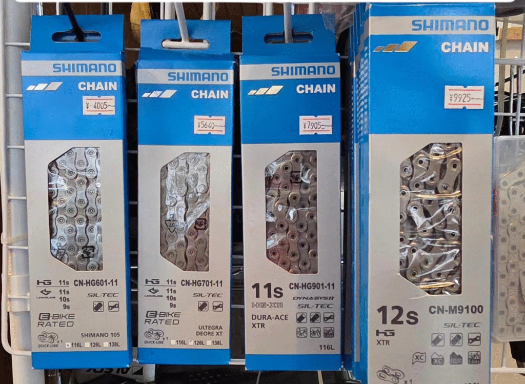 新品のチェーンでレースに挑みませんか!!