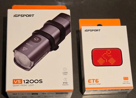 iGPSPORT最新前後ライト紹介！ET6 & VS1200S
