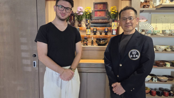 イタリアの大学院生の方をお迎えいたしました。