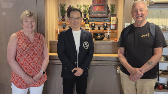 イギリスとスペインからのご来館