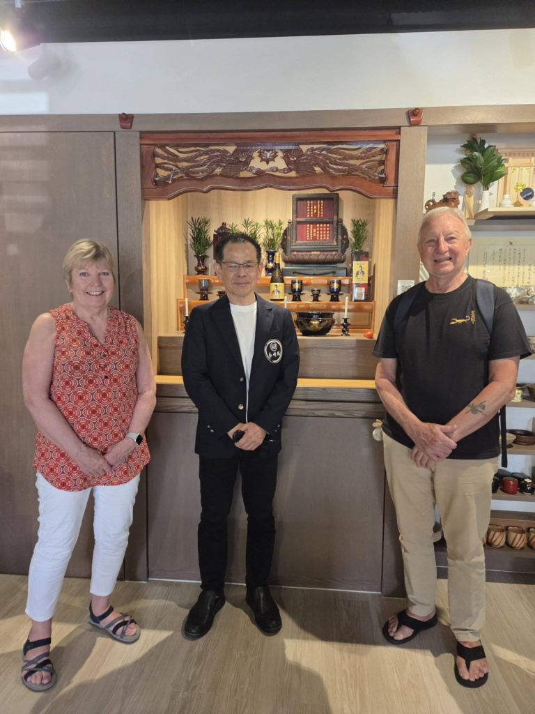 イギリスとスペインからのご来館